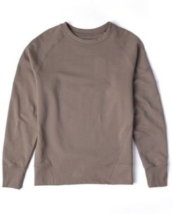 Perfect Crew Sweatshirt with Forward Cut Side Seams