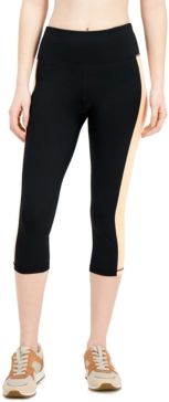 Colorblocked Cropped Leggings, Created for Macy's