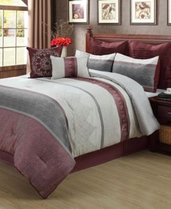 Ciena 8-Pc. Queen Comforter Set Bedding