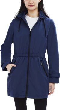 Hooded Water-Resistant Anorak Raincoat