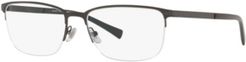 VE1263 Men's Oval Eyeglasses