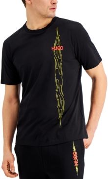 Boss Men's Dalamari Flame Logo T-Shirt, Created for Macy's