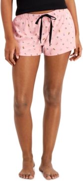 Printed Pajama Shorts, Created for Macy's