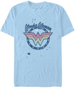 Wonder Woman Splat Logo Short Sleeve T-shirt