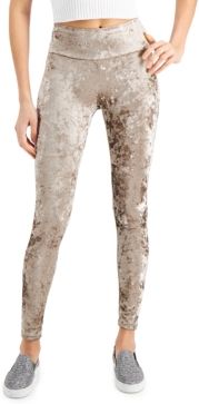 Inc Crushed Velvet Leggings, Created for Macy's