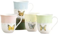 Butterfly Meadow Set of 4 Mugs