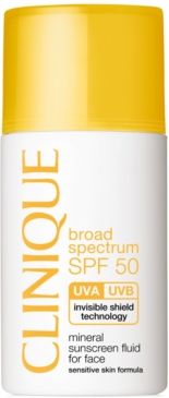 Broad Spectrum Spf 50 Mineral Sunscreen Fluid For Face, 1 oz.