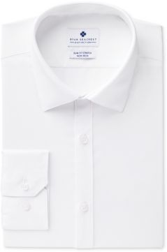 Ultimate Slim-Fit Non-Iron Performance White Dress Shirt, Created for Macy's