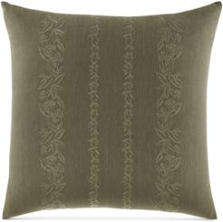 Nador Embroidered 18" Square Decorative Pillow