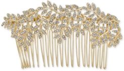 Inc Gold-Tone Pave Vine Hair Comb, Created for Macy's