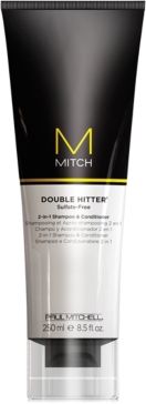 Mitch Double Hitter 2-In-1 Shampoo & Conditioner, 8.5-oz, from Purebeauty Salon & Spa