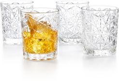 Lounge Double Old Fashioned Glasses, Set of 4