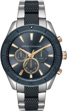 Chronograph Two-Tone Stainless Steel Bracelet Watch 46mm