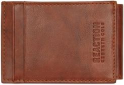 Crunch Magnetic Front-Pocket Leather Wallet