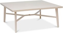 Closeout! Beach House Aluminum Outdoor 68" x 68" Table, Created for Macy's