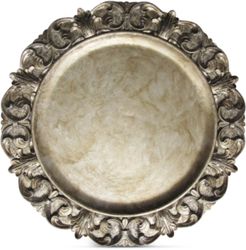 Jay Import American Atelier Silver Charger Plate