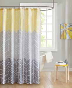 Adel 72" x 72" 100% Microfiber Printed Shower Curtain Bedding