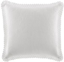 Solid White Square Pillow Bedding