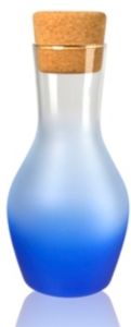 Frost Shadow 35 oz. Blue Carafe