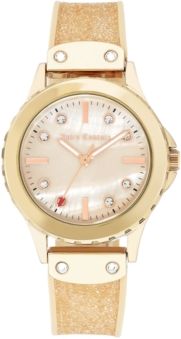 Woman's Juicy Couture, 1012RMLP Silicon Strap Watch