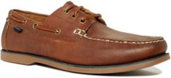 Bienne Tumbled Leather Boat Shoes Men's Shoes