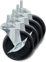 Set of 4 Shelving Unit Wheels