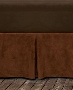 Microfiber Suede King Bedskirt Bedding