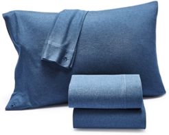 Closeout! Lucky Brand Jersey Set of 2 King Pillowcases, Created for Macy's Bedding