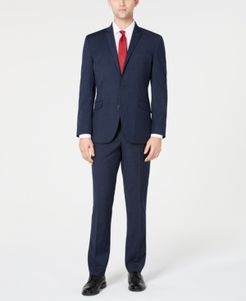 Ready Flex Slim-Fit Stretch Plaid Suits