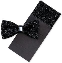 Bling Bow Tie & Pocket Square