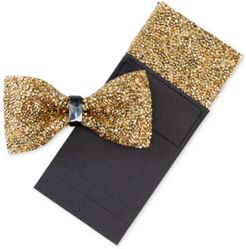 Bling Bow Tie & Pocket Square