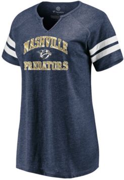 Nashville Predators Heart and Soul T-Shirt