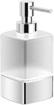 Boutique Hotel Frosted Glass Soap Dispenser Bedding