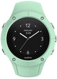 Spartan Trainer Wrist Hr, Ocean Teal Silicone Band with a Digital Dial