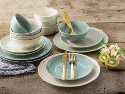 Siterra Mixed 16 Piece Dinnerware Set