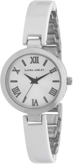 Ladies' White/Silver Resin Link Watch