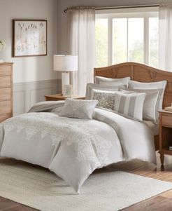 Madison Park Signature Barely There King 9 Piece Comforter Set Bedding