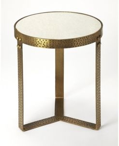Butler Elton Marble and Metal Table