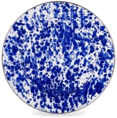 Cobalt Swirl Enamelware Collection 12.5" Charger Plate