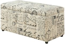 Linen Ottoman