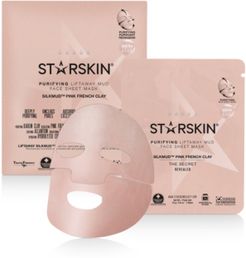 Silkmud Pink French Clay Purifying Liftaway Mud Face Sheet Mask