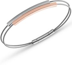 Elin Stainless Steel Cable Bracelet