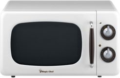 0.7 Cubic Feet 700W Retro Countertop Microwave Oven