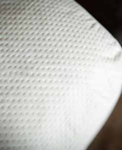 Dimpled Water-Resistant California King Mattress Protector