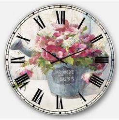 Cabin and Lodge Oversized Metal Wall Clock