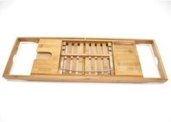 Redmon Bamboo Bathtub Caddy Bedding