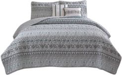 Chloe 5-Piece Quilt Set - Full/Queen Bedding