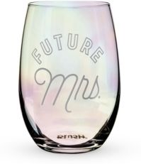 Blush Future Mrs. Stemless Glass