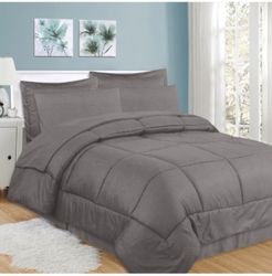 Checkered 8-Pc. Queen Comforter Set Bedding