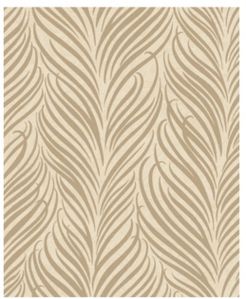 20.5" x 396" Alfie Wheat Botanical Wallpaper